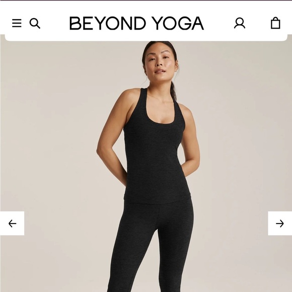 Beyond Yoga Spacedye Step Up Racerback Tank (size small) - Picture 4 of 10